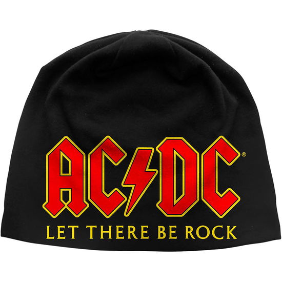 Cover for AC/DC · AC/DC Unisex Beanie Hat: Let There Be Rock (Kläder) [Black - Unisex edition]