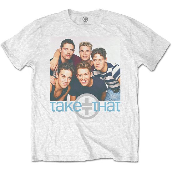 Cover for Take That · Take That Unisex T-Shirt: Group Hug (T-shirt) [size S] [White - Unisex edition]
