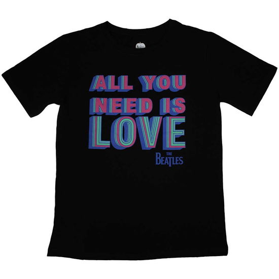 The Beatles Ladies T-Shirt: All You Need Is Love - The Beatles - Merchandise -  - 5056737214567 - November 17, 2023