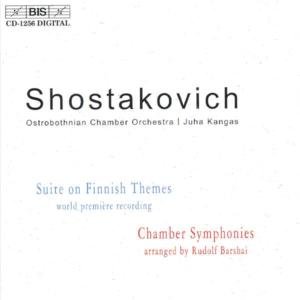 Shostakovichsuite On Finnish Themes - Komsiostrobothnian Cokangas - Musik - BIS - 7318590012567 - 4 mars 2002