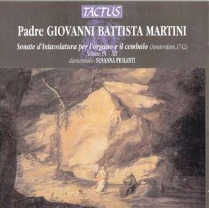 Cover for Martini / Piolanti · Sonate Dinta Volatura (CD) (2003)