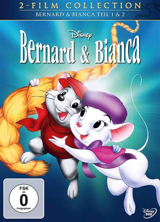 Cover for Bernard &amp; Bianca (Disney Classics + 2. Teil) (DVD) (2018)