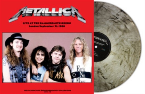 Cover for Metallica · Live At The Hammersmith Odeon. London 1986 (Grey Marble Vinyl) (LP) (2023)