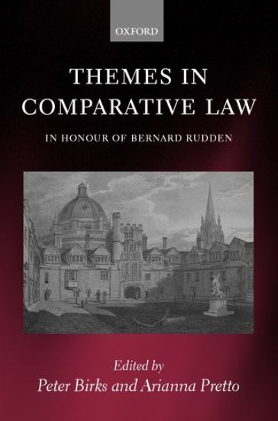 Cover for Birks · Themes in Comparative Law: In Honour of Bernard Rudden (Hardcover Book) (2002)