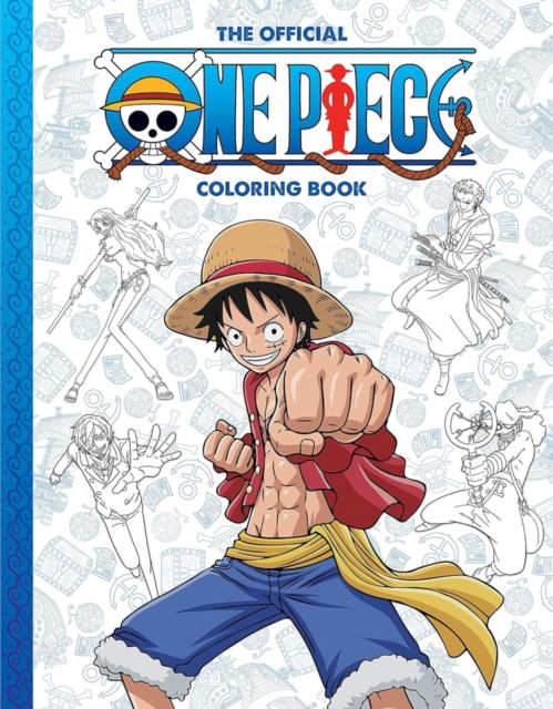 Cover for Scholastic · X One Piece: Official Colouring Book - One Piece (Paperback Book) (2025)