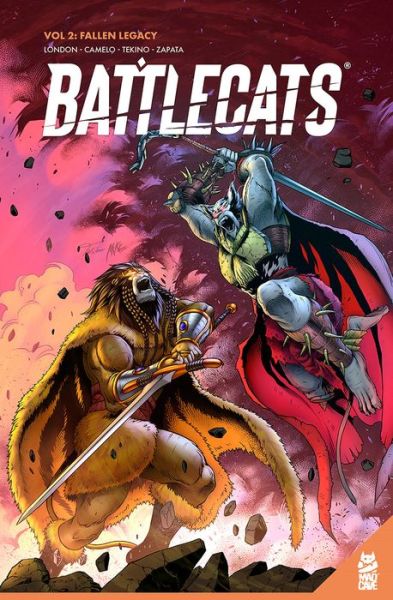 Battlecats Vol. 2: Fallen Legacy - Mark London - Libros - Mad Cave Studios Inc. - 9780998121567 - 13 de enero de 2021