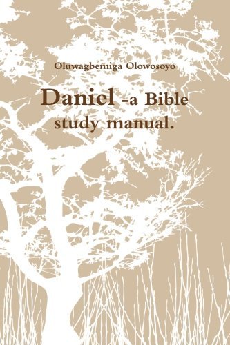 Cover for Oluwagbemiga Olowosoyo · Daniel -a Bible Study Manual. (Paperback Book) (2014)