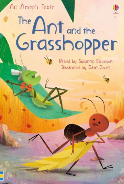 Cover for Susanna Davidson · The Ant and the Grasshopper - First Reading Level 3 (Hardcover Book) (2019)