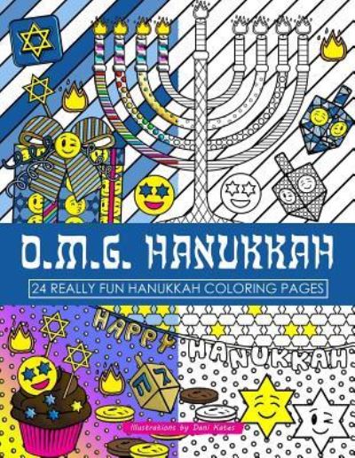 Cover for Dani Kates · Omg Hanukkah Coloring Book (Paperback Book) (2016)