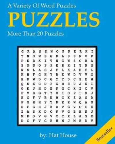Cover for Hat House · Puzzles A Variety Of Word Puzzles (Pocketbok) (2017)