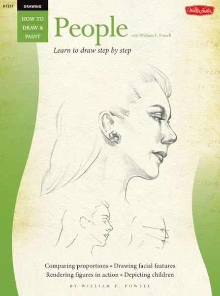 Cover for William F. Powell · Drawing: People with William F. Powell: Learn to paint step by step - How to Draw &amp; Paint (Paperback Book) (2003)