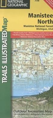 Cover for National Geographic Maps · Manistee National Forest, North: Trails Illustrated Other Rec. Areas (Kort) (2023)