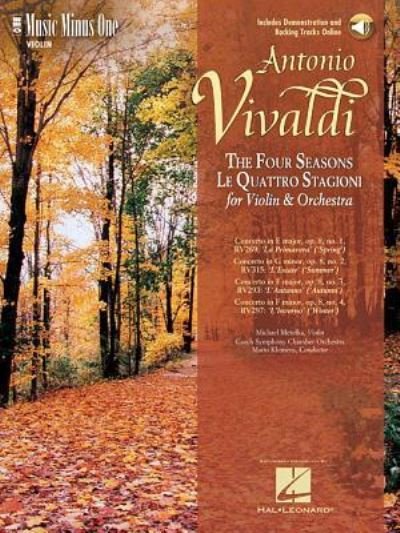 Cover for Antonio Vivaldi · Music Minus One Violin (Paperback Bog) [Pap / Com edition] (2006)