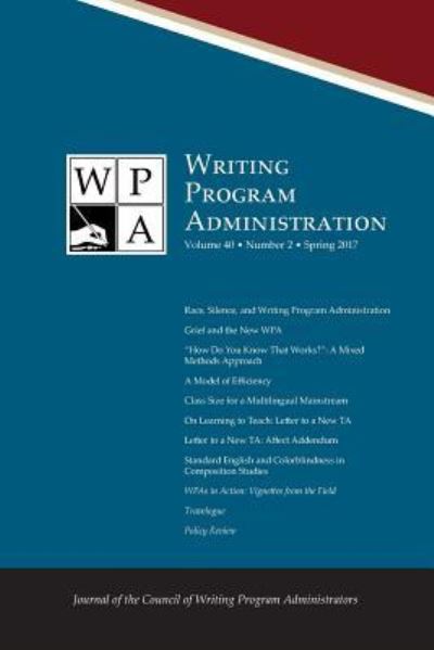 Cover for Wpa (Paperback Book) (2017)