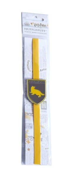 Harry Potter: Hufflepuff Elastic Band Bookmark - Classic Collection - Insight Editions - Books - Insight Editions - 9781647222567 - January 19, 2021