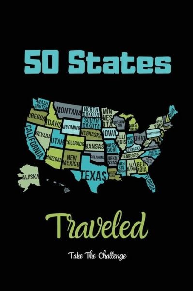 Cover for Amy Newton · 50 States Traveled Journal (Paperback Book) (2020)