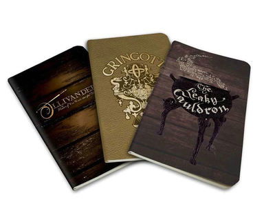 Harry Potter: Diagon Alley Pocket Journal Collection - Insight Editions - Books - Insight Editions - 9781683833567 - September 4, 2018