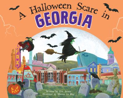 Cover for Eric James · A Halloween Scare in Georgia (Hardcover Book) (2021)