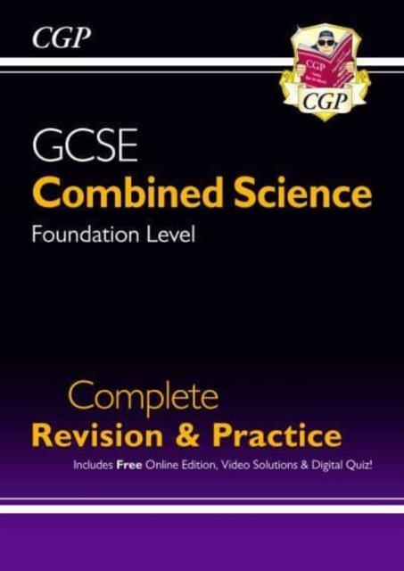 Cover for CGP Books · GCSE Combined Science Foundation Complete Revision &amp; Practice w/ Online Ed, Videos &amp; Quizzes - CGP GCSE Combined Science (Bog) (2021)