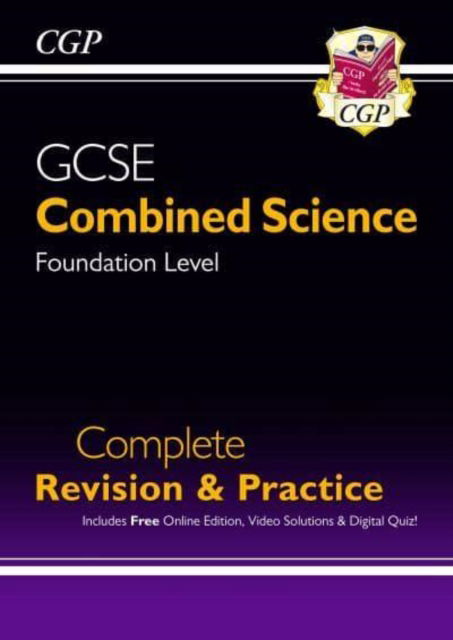 Cover for CGP Books · GCSE Combined Science Foundation Complete Revision &amp; Practice w/ Online Ed, Videos &amp; Quizzes - CGP GCSE Combined Science (Buch) (2021)