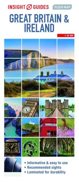 Cover for Insight Guides · Insight Guides Flexi Map Great Britain &amp; Ireland (Insight Maps) - Insight Guides Flexi Maps (Map) [4 Revised edition] (2025)