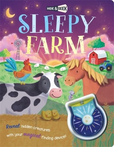 Cover for Igloo Books · Hide-and-Seek Sleepy Farm - Magical Light Book (Tavlebog) (2024)
