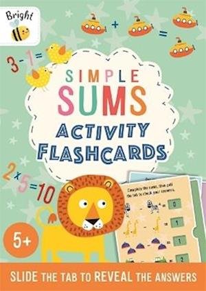 Cover for Autumn Publishing · Simple Sums Activity Flashcards - Interactive Learning for Essential Skills (Flashkort) (2024)