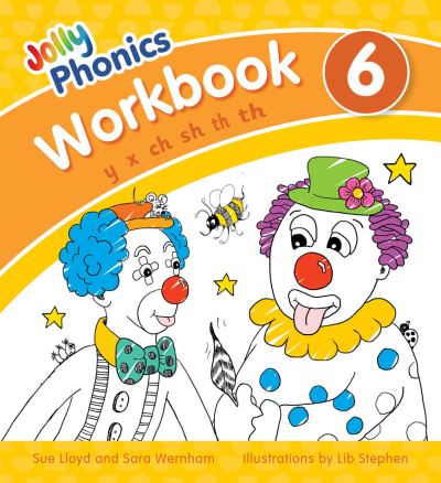 Cover for Sara Wernham · Jolly Phonics Workbook 6: in Precursive Letters (British English edition) - Jolly Phonics Workbooks, set of 1–7 (Taschenbuch) (2021)