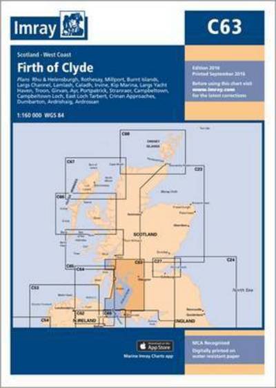 Cover for Imray · Imray Chart C63: Firth of Clyde (Paperback Book) [New edition] (2016)