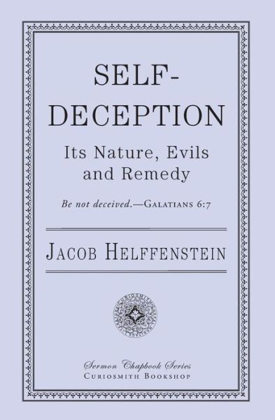 Cover for Jacob Helffenstein · Self-Deception (Paperback Book) (2015)