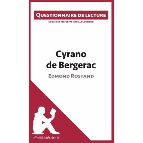 Cover for Isabelle Consiglio · Cyrano de Bergerac d'Edmond Rostand (Paperback Book) (2015)