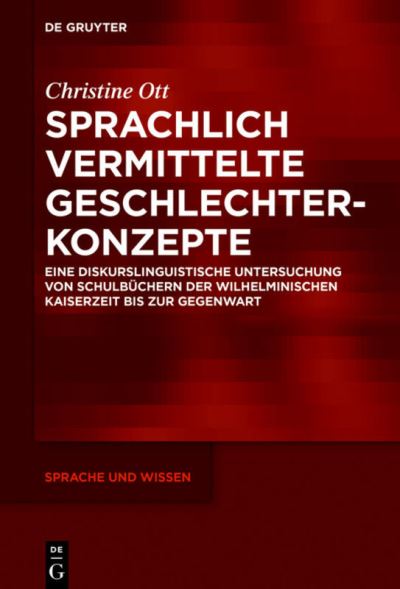 Cover for Ott · Sprachlich vermittelte Geschlechter (Book) (2017)