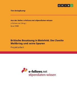 Cover for Tim Kniepkamp · Britische Besatzung in Bielefeld. Der Zweite Weltkrieg und seine Spuren (Pocketbok) (2021)
