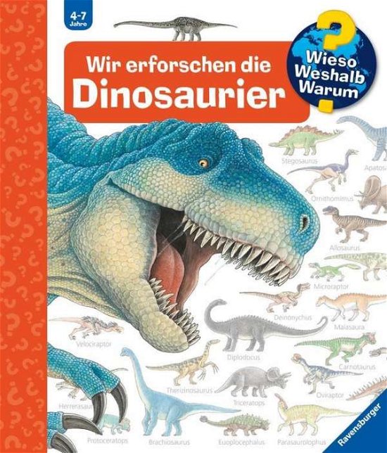 WWW55 Wir erforschen die Dino - Angela Weinhold - Produtos - Ravensburger Verlag GmbH - 9783473328567 - 2 de novembro de 2013