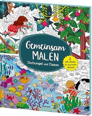 Cover for Gemeinsam Malen · Dschungel Und Ozean (Buch)