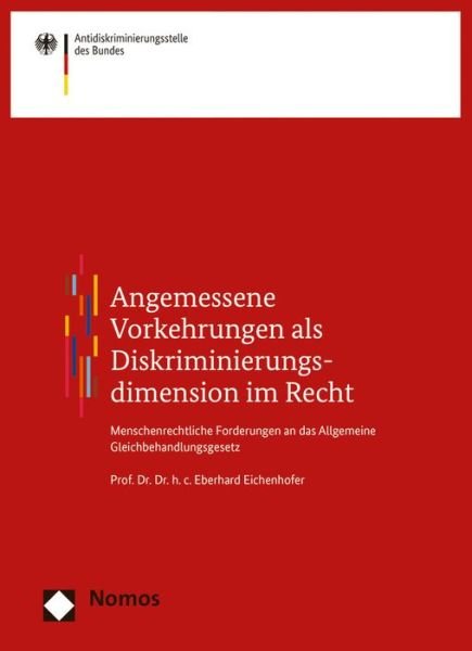 Cover for Eichenhofer · Angemessene Vorkehrungen al (Buch) (2018)