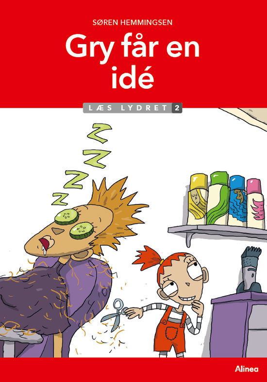 Cover for Søren Elmerdahl Hemmingsen · Læs lydret: Gry får en idé, Læs lydret 2 (Innbunden bok) [1. utgave] (2024)