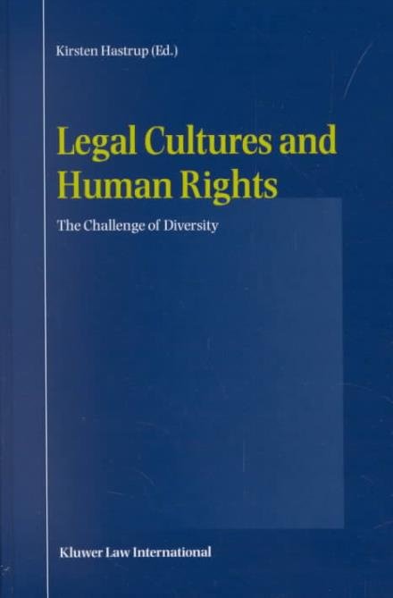 Cover for Kirsten Hastrup · Legal Cultures and Human Rights (Hardcover bog) (2001)