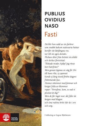 Cover for Pablius Ovidius Naso · Fasti (Bound Book) (2017)
