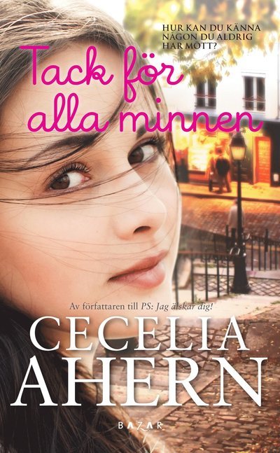 Cover for Cecelia Ahern · Tack för alla minnen (Pocketbok) (2013)