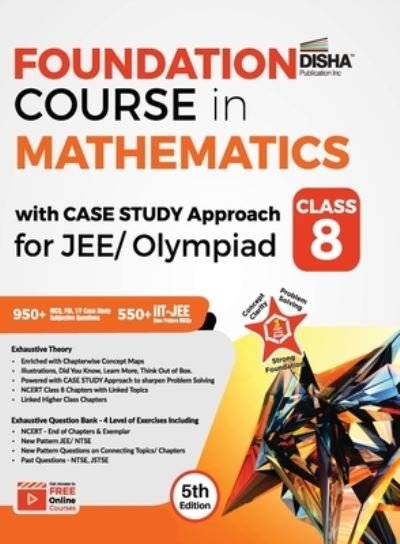 Cover for Disha Experts · Foundation Course in Mathematics with Case Study Approach for Jee/ Olympiad Class 85th Edition (Taschenbuch) [5 Revised edition] (2022)
