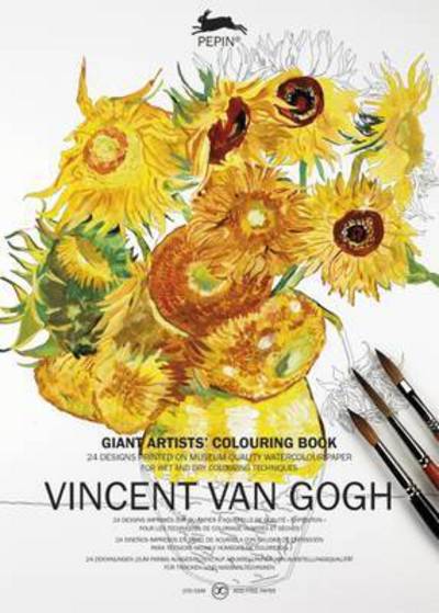 Cover for Pepin Van Roojen · Giant Artists' Colouring Book Van Gogh (Book) (2016)