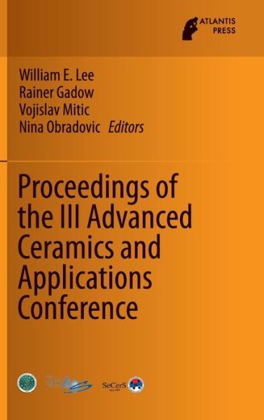 Cover for Proceedings of the III Advanced Ceramics and Applications Conference (Hardcover Book) [1st ed. 2016 edition] (2015)