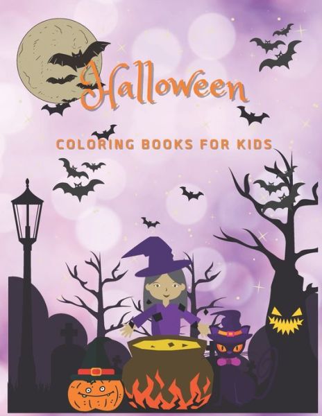 Cover for Magic Prees · Halloween Coloring Books For Kids (Paperback Book) (2020)