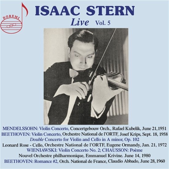 Cover for Isaac Stern · Live (CD) (2021)