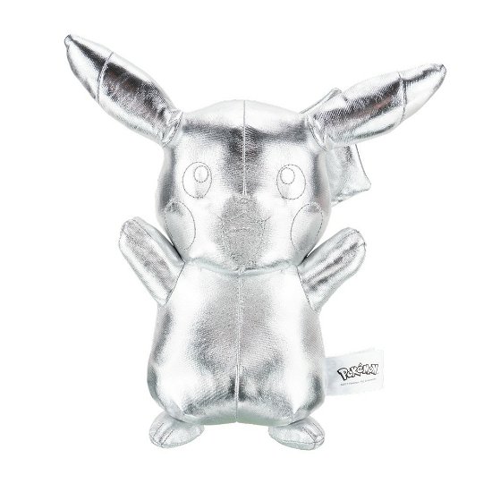 Jazwares · Pikachu Plüsch (Silber, 30cm) (Toys) (2021)