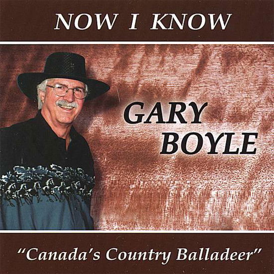 Cover for Gary Boyle · Now I Know (CD) (2007)