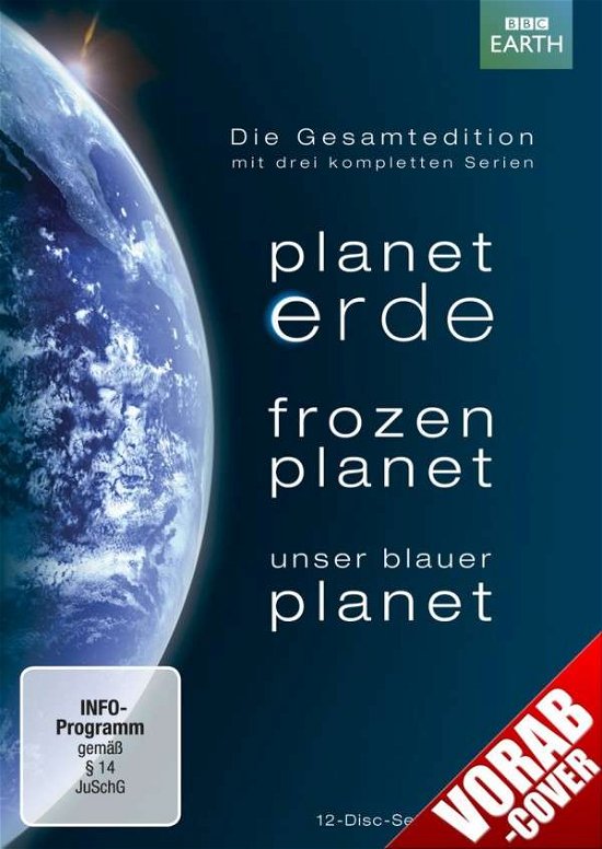 Cover for Planet Erde / Frozen Planet / Unser Blau (DVD) (2014)