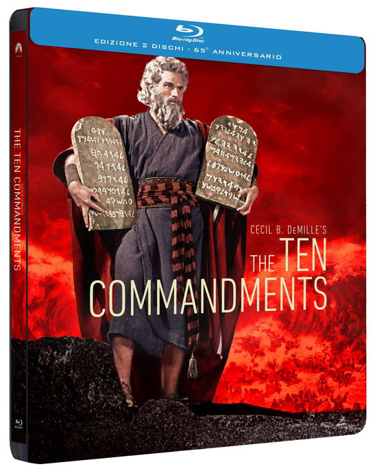 Cover for Cast · I Dieci Comandamenti (Blu-ray) (2021)