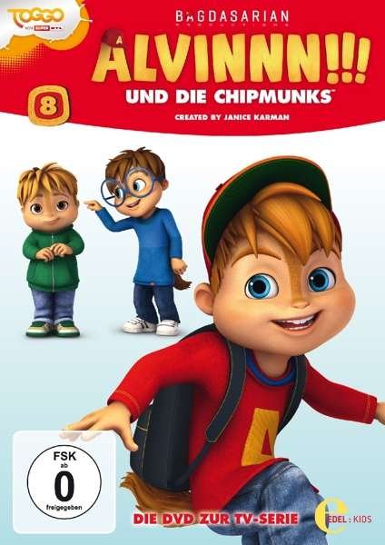 Cover for Alvinnn!!! Und Die Chipmunks · (8)dvd Tv-serie-superhelden (DVD) (2017)